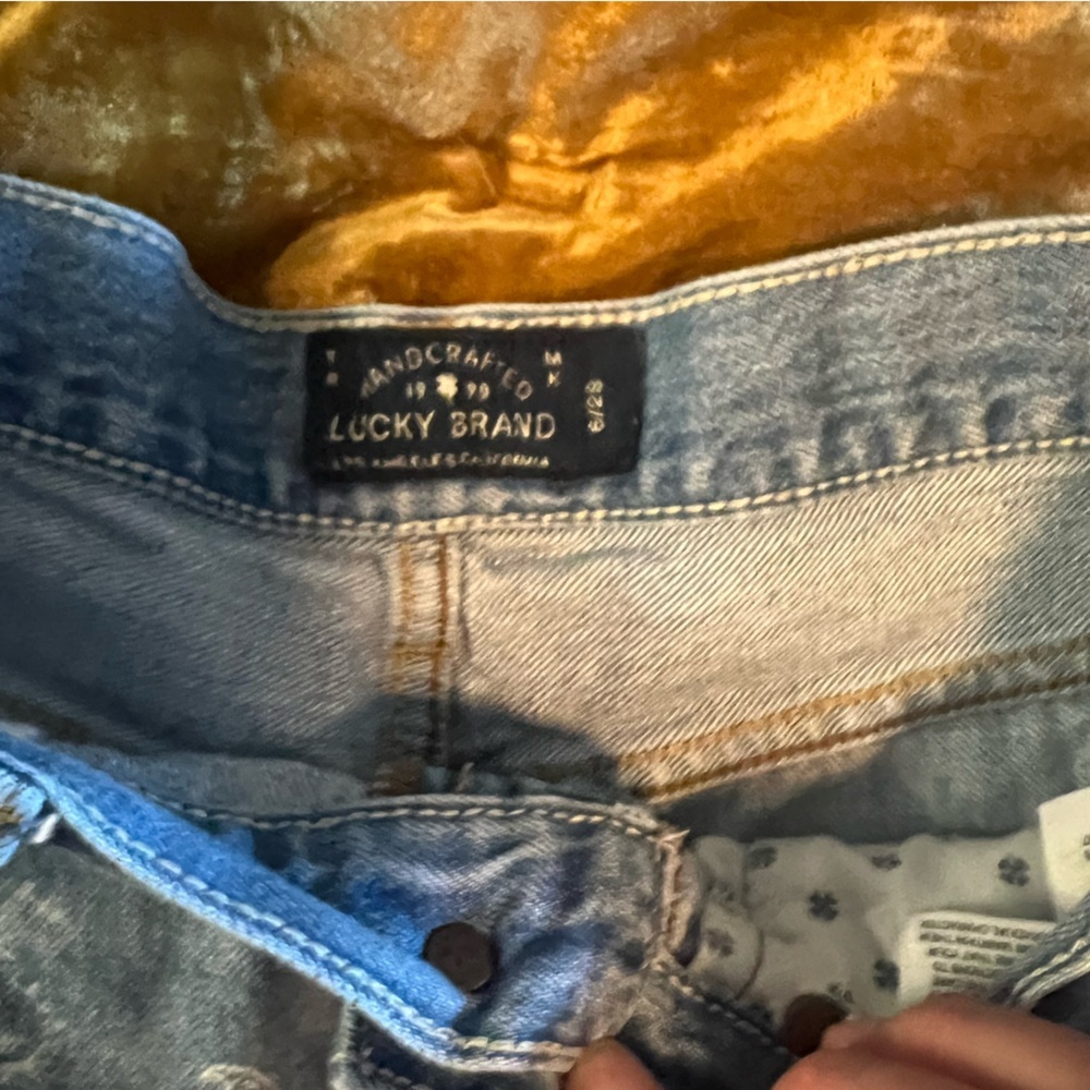 Lucky Cutoff Distressed Jean Shorts 6 - Picture 2 of 8